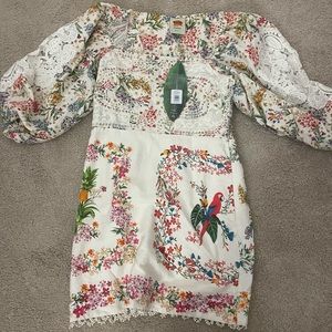 Farm Rio- new with tags beautiful dress size medium